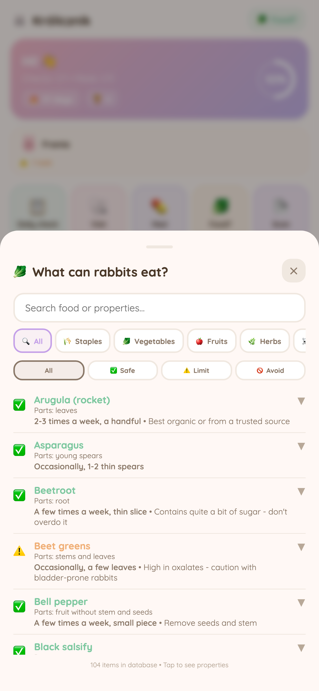 Food guide