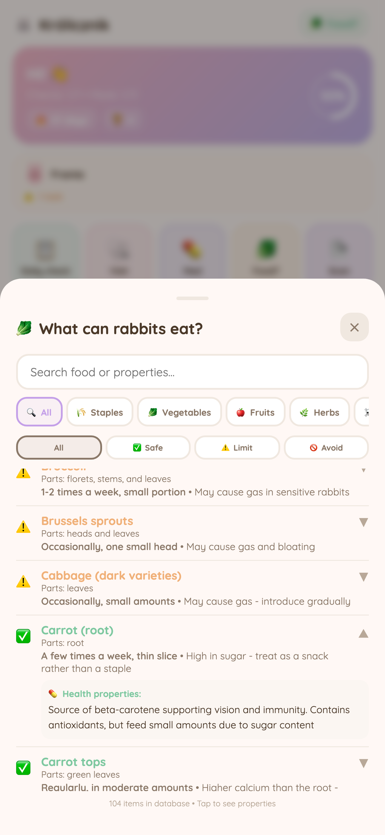 Food detail